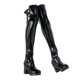 thumbnail image 5 of Zapatos De Cuero PU A Escala 1:6 Para Vestir Figuras De Acción Femeninas De 12 Pulgadas, 5 of 5