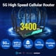 thumbnail image 2 of Router SquareWiz RM520N AX3000 WiFi 6 5G LTE SIM, 2 of 8