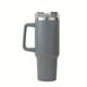 thumbnail image 1 of 1pc 40oz Straw Tumbler, Reusable Vacuum Tumbler With Straw, Insulated Double Wall Stainless Steel Cup Handle And Vacuum Flask, Handy Cup, Teacher Appreciation Gifts, 1 of 3