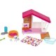 thumbnail image 1 of Miniset de juego Barbie con 2 cachorros de mascota, caseta de perro y accesorios, 1 of 6
