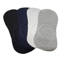 O´Mas - Calcetín Corto Invisible De Algodón + Bambú Para Hombre - Docena