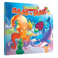 Zig Zag - Libro Caricias - Bajo El Mar / 10 Páginas De Cartón Con Texturas, De 16 X 16 Cm. Tapa Cartoné Con Textura