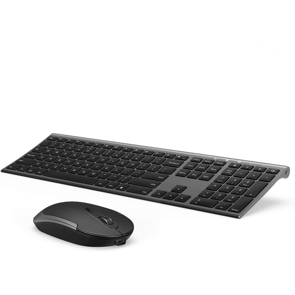 Combo inalámbrico de teclado y ratón Vssoplor recargable