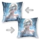 thumbnail image 2 of Elsa de Frozen Fundas de almohada de terciopelo con tema, regalos de funda de almohada, decoración para el hogar, cojín de lanzar, regalo de cumpleaños para fans y parejas.56*56cm., 2 of 6
