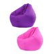 thumbnail image 3 of 2 unids gran tama?o adulto bolsa de frijoles cubierta juguete ropa almacenamiento púrpura, rosa roja, 3 of 5