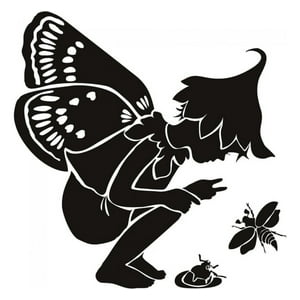 Rienda Libre Graphics - Decomural Pixie Fairy Fairytale Ws-17832