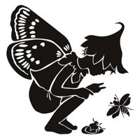 Rienda Libre Graphics - Decomural Pixie Fairy Fairytale Ws-17832