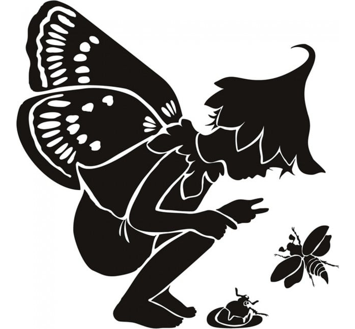 Rienda Libre Graphics - Decomural Pixie Fairy Fairytale Ws-17832