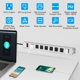 thumbnail image 3 of Power Strip JUNNUJ Metal, 8 salidas, 1875 W, 125 V, con protector contra sobretensiones, 3 of 9