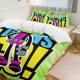 thumbnail image 2 of Teen Titans Go Cartoon Bedding Sets Ultra Soft Skin-Friendly Duvet Cover 3 Piece, Cute Comforter Cover Bed Set for Boys Girls Kids, 2 of 5