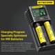 thumbnail image 3 of Cargador de Baterías NITECORE UMS2 Li-Ion/Ni-MH/Ni-Cd QC, 3 of 6
