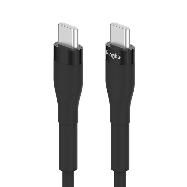 Cable Ringke Carga Rápida Usb-c A Usb-c (1.2m) Negro
