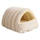thumbnail image 2 of Cueva De Invierno, Suministros, Regalos Multiusos, Algodón PP, Cama Para Mascotas, Refugio Para Gatos, Blanco Cálido, L, 2 of 5