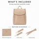thumbnail image 4 of Mochila Cambiador MIA + SOPHIA con Carga USB Beige, 4 of 9