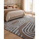 thumbnail image 2 of Alfombra Jacquard Cutting 200 × 230 cm para Living y Dormitorio, 2 of 6