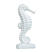 Magideal - Figura De Caballito , Modelo De Figura, Decoración De Resina Para El Hogar, Figura Decorativa De 6,7 Pulgadas, Regalo Artesanal, Estatua De Blanco