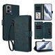 thumbnail image 1 of Funda Cartera Mariposa para [Motorola Moto G35 5G] con Soporte y Cremallera Verde oscuro, 1 of 6