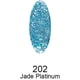 thumbnail image 2 of Esmalte en gel DAISY DND DC PLATINUM Jade Platinum 202 con glitter, 2 of 5