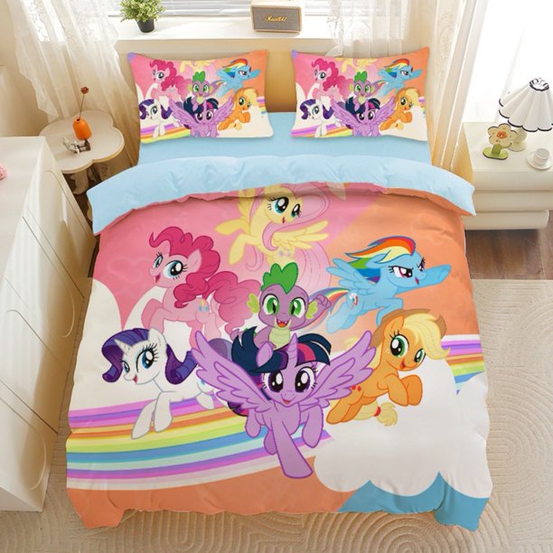 My Little Pony Bedding Sets ing Friendship is Magic Duvet Cover Cartoon Quilt Duvet for Children Girls Gift Bed Sheets