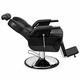 thumbnail image 3 of Sillon Barbero Neumatico Nanofort Barberia Peluqueria Spa Negro, 3 of 7