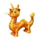 thumbnail image 3 of Dragón De Peluche De Juguete Adorable Dragón Animal De Peluche Para Restaurante Dormitorio Sofá Amarillo, 3 of 5
