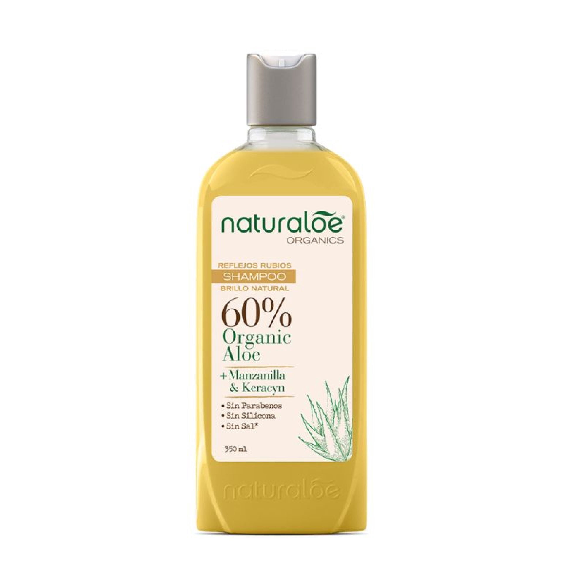 Shampoo Naturaloe Reflejos Rubios