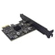 thumbnail image 1 of Adaptador De Tarjeta De Expansión PCI E 1x A USB3.2 Tipo C Profesional Para PC De Escritorio, 1 of 4