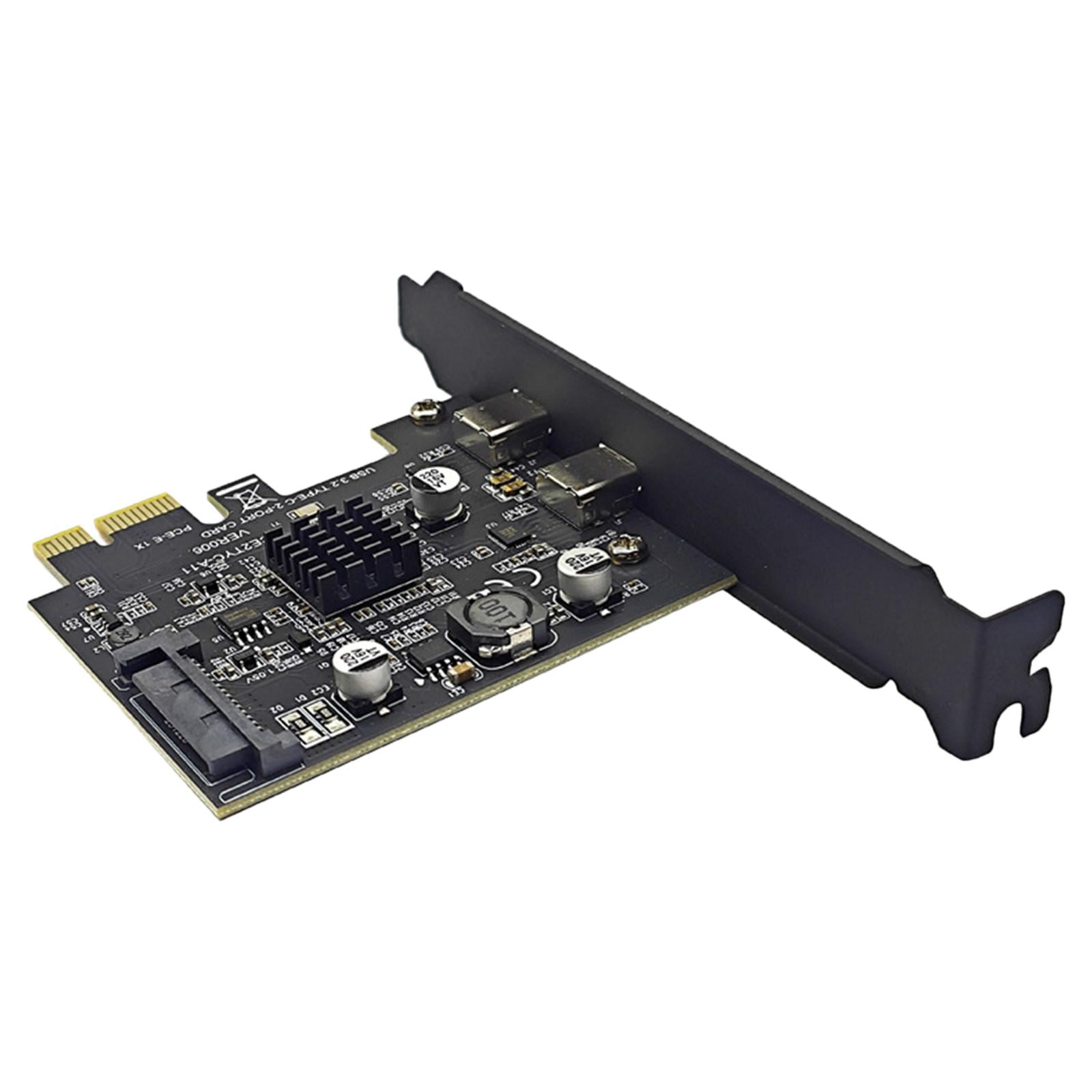 Bothyi - Adaptador De Tarjeta De Expansión Pci E 1x A Usb3.2 Tipo C Profesional Para Pc De Escritorio