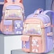 thumbnail image 2 of Large Capacity Rabbit Students Design School Bags For Primary Waterproof Grades 1-6 Fridge Door Opening Back Protection, 2 of 3