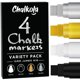 thumbnail image 1 of Marcadores de pintura para ventanas de coche, lavables, Jumbo, de Chalkola (paquete de 4), 1 of 9