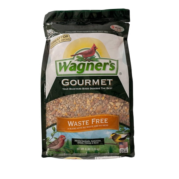 Wild Bird Food Wagner's Gourmet, bolsa sin residuos de 2,27 kg