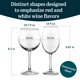 thumbnail image 3 of Juego de copas de vino Libbey Vineyard Reserve de 12 piezas para vino tinto y blanco, 590 ml, 3 of 7