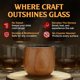 thumbnail image 3 of Vasos de Whisky de Madera Carbonizada Oaksip Paquete de 2, 3 of 7