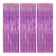 thumbnail image 1 of Paquete de 3 cortinas con flecos para decoración de fiestas, bodas, graduaciones, cumpleaños, Navidad, eventos, fiestas, suministros de 1 x 2 m, 1 of 5