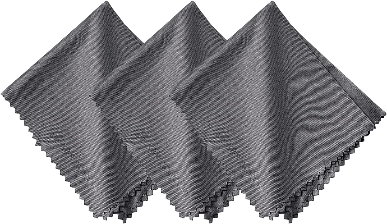 Kf Concept - Kit 3 Paños Microfibra Limpieza 15X18Cm