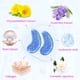 thumbnail image 3 of Máscara para debajo de los ojos Onespring, reduce las ojeras y las arrugas, 24 pares, 3 of 8