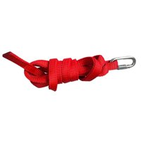 Magideal - Cuerda De De Caballo Duradera, Accesorio De 15Mm De Ancho, Broche De Presión De Perno De Latón Para Entrenamiento Líder De Caballos, Cabras U Ov , Rojo