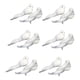 thumbnail image 2 of 12 piezas de pájaros artificiales de espuma simulada, regalo de cumpleaños, pájaro blanco para paisaje, césped, exteriores, exhibiciones de temporada, 2 of 5