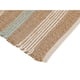 thumbnail image 3 of Bajada De Cama Yute Café Lineas Azules, 3 of 3