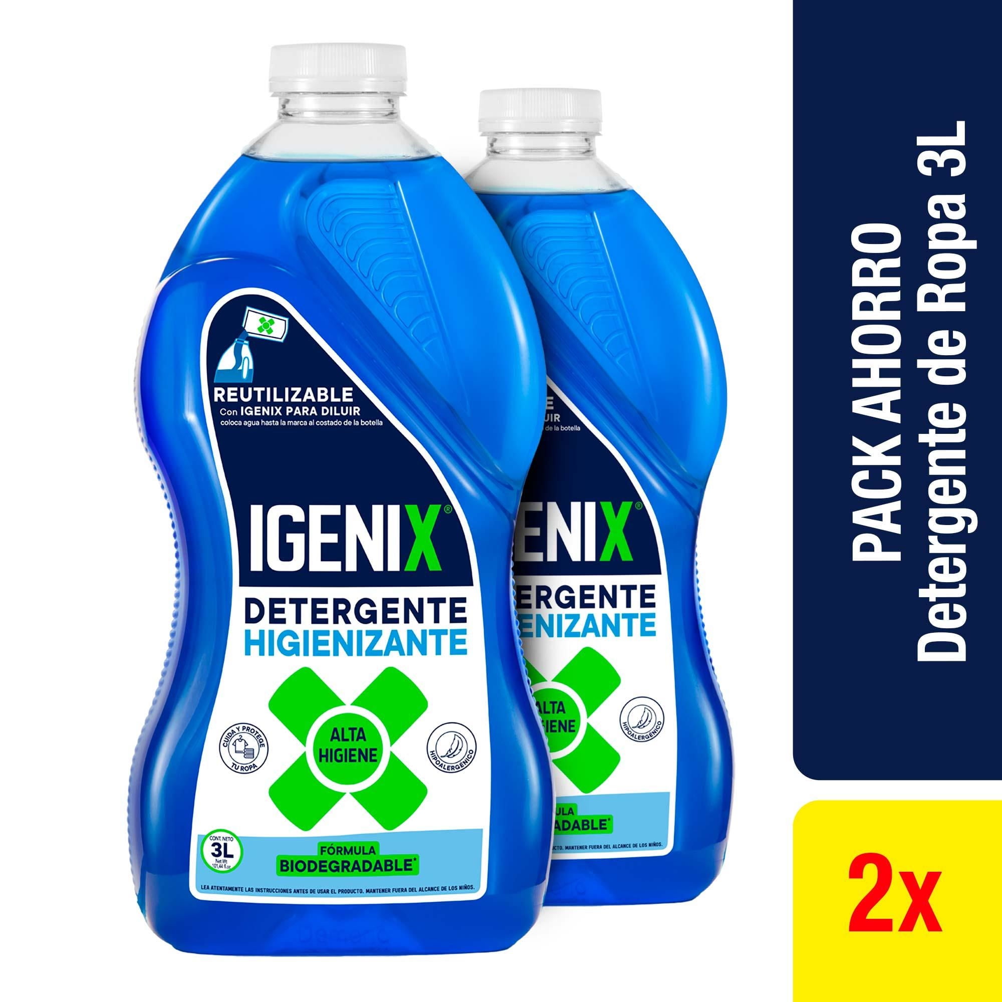 Detergente Líquido Higienizante Pack 2 Botella 6 L Igenix