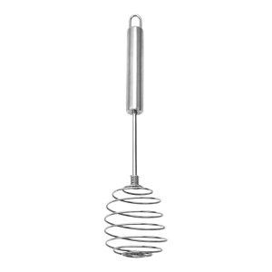 Magideal - Batidor De Acero Inoxidable Utensilios De Cocina Herramienta De Agitación De Bobina Manual Batidor De Batidor De Huevos Manual Para Mezclar Cre