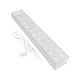 thumbnail image 1 of Florero De Acrílico Luces LED Escritorio Arreglo Floral Florero De Flauta Florero Transparente 24 Hoyos 60x10x6.5cm, 1 of 5