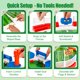 thumbnail image 5 of Mesa de futbolito mini joyddo para niños y adultos con 8 pelotas, 5 of 7