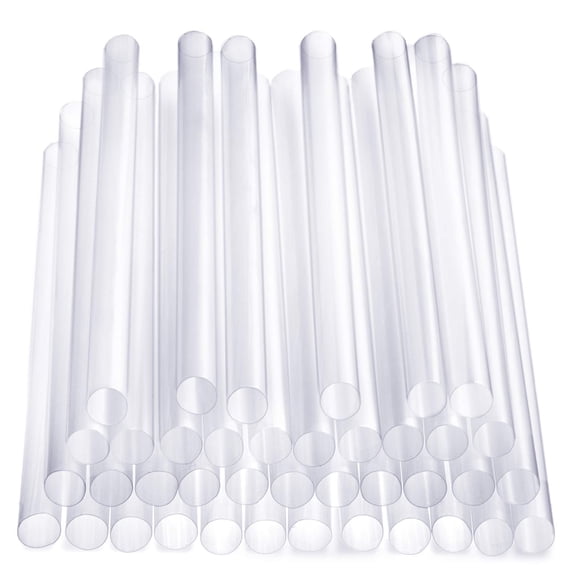 Pajillas Transparentes 22 cm Paquete de 100 – Comfy Package
