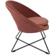 thumbnail image 3 of Silla Kane Patas Metal Ribete Rosa BVS, 3 of 3