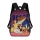 thumbnail image 1 of Bella La Bella y la Bestia-theme Backpack, Campus style schoolbag Bookbag with Adjustable Shoulder Straps And Large Zip Compartment, Unisex Travel Bags., 1 of 6