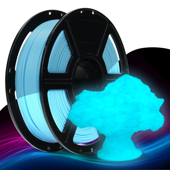 Filamento para impresora 3D FLASHFORGE Rapid PLA de 1,75 mm, color azul luminoso