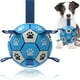 thumbnail image 1 of Juguete para Perro Domchan Pelota de Fútbol con Cuerda, Flotante en Agua 15 cm, 1 of 3