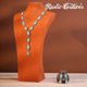 thumbnail image 2 of Conjunto de Joyas Montana West Occidental con Collar en Y y Aretes Turquesa, 2 of 7