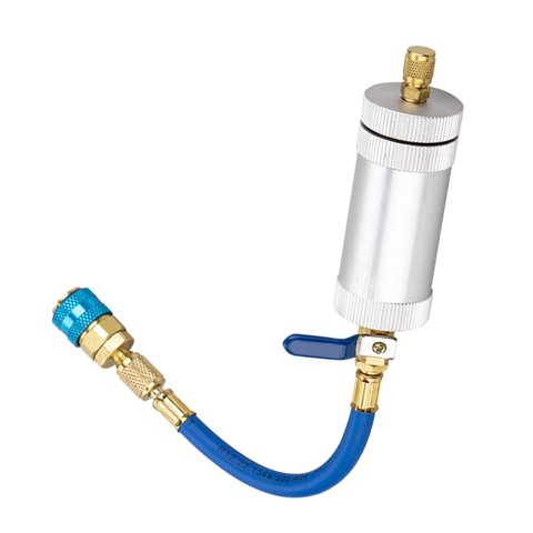 Magideal - Adaptador De Inyector De Aceite De Jeringa De Tinte De Aceite, Herramienta De Reparación Portátil, Herramienta De Tubo De Llenado De De Derecho